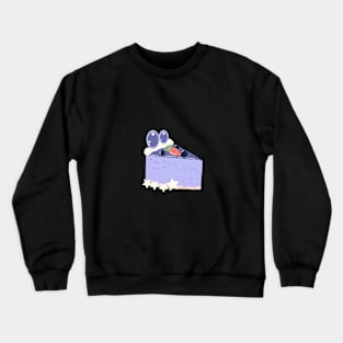 Cake Slice Dark Purple Ver Crewneck Sweatshirt